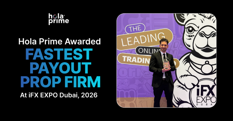 Hola Prime Wins “Fastest Payout Prop Firm - MEA 2026” And Publishes the Operational Data Behind It